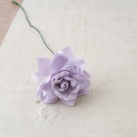 Hodvábna stonka gardénie, 24cm - Svetlofialová