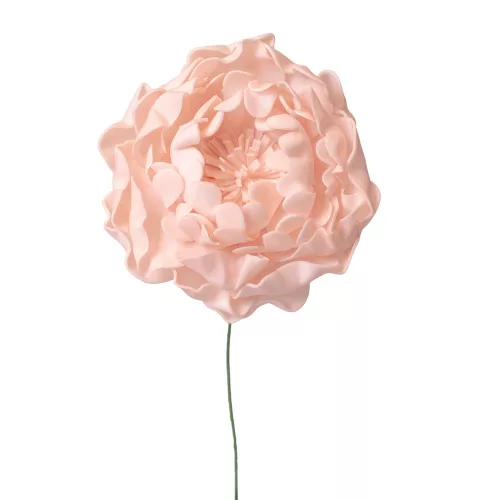 Hodvábna stonka pivónie, 26cm - Šampanská