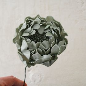 Hodvábna stonka pivónie, 26cm - Zelená