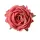 Hodvábna hlava ruže, 9cm - Tmavoružová