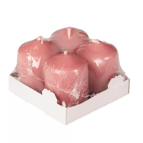 Adventná sada sviečok, 5.5 x 4cm - Matná ružová