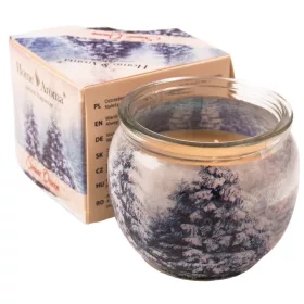 "Snow queen" - Vonná sviečka, v pohári