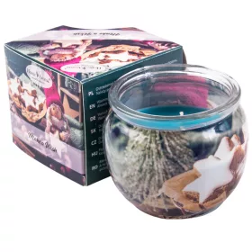   "Make a Wish" - Vonná sviečka s vôňou ihličia, v pohári