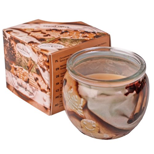 "Winter Cookies" vonná sviečka, sklenený svietnik