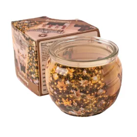 Štedrý večer - vonná sviečka v pohári