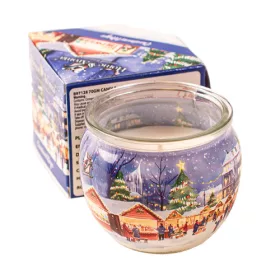 Vianočné kúzlo - vonná sviečka v pohári