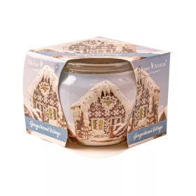 Medovníková dedinka - vonná sviečka v pohári