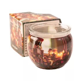 Sviatočná iskra - vonná sviečka v pohári