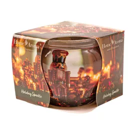 Sviatočná iskra - vonná sviečka v pohári