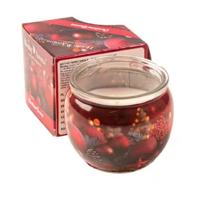 Vianočné sny - vonná sviečka v pohári