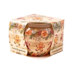 Mrazené medovníčky - vonná sviečka v pohári