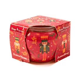 Vianočné ráno - vonná sviečka v pohári