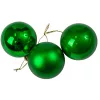 Vianočná sada 6ks gúľ, 6cm - Zelená