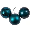 Vianočná sada 6ks gúľ, 6cm - Tmavomodrá