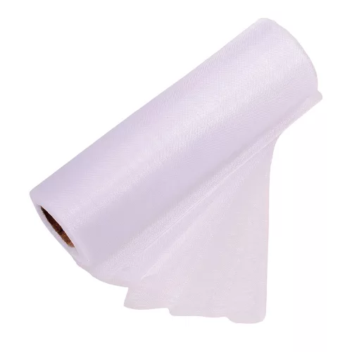 Organza Roll 12cm x 10m - Biela