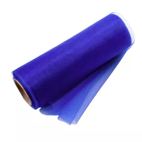 Organza Roll 12cm x 10m - Kráľovská modrá