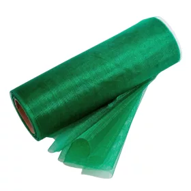 Organza Roll 12cm x 10m - Tmavozelená