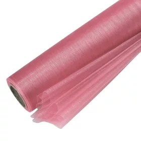 Organza Roll 24cm x 10m - Staroružová