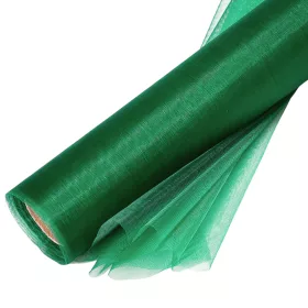 Organza Roll 24cm x 10m - Tmavozelená