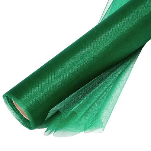 Organza Roll 24cm x 10m - Tmavozelená
