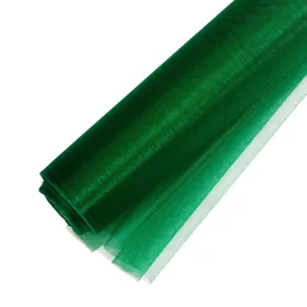Organza Roll 48cm x 10m - Tmavozelená