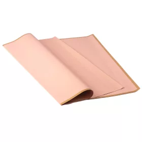   Fóliový hárok so zlatým rámikom 58x58cm, 20ks - Púdrová béžová