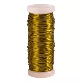 Dekoratívny drôt 0.3 mm x 80 m, 50 g - Svetlozelená