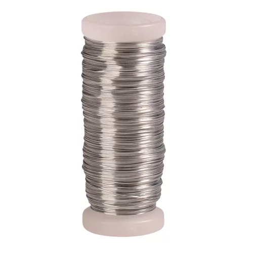 Dekoratívny drôt 0.3 mm x 80 m, 50 g - Strieborná