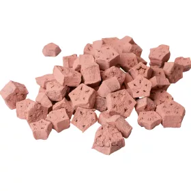 Mahagónové plátky 150g/bal - Pastelová ružová