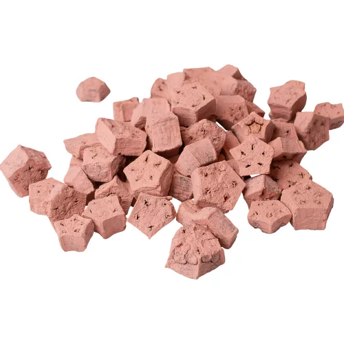 Mahagónové plátky 150g/bal - Pastelová ružová