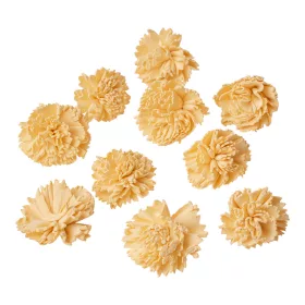 Shola karafiát 4cm 10ks./bal - Bielená