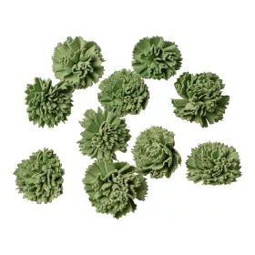 Shola karafiát 4cm 10ks./bal - Šalviová zelená