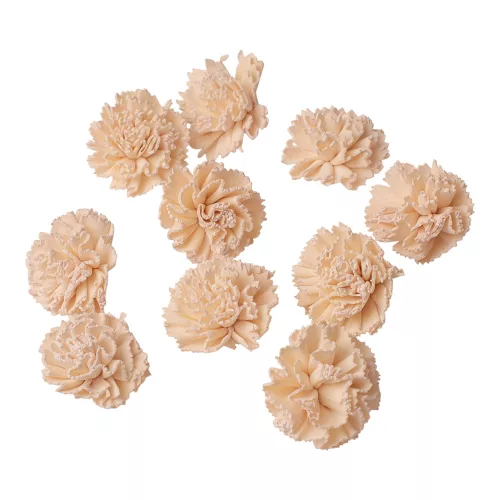 Shola karafiát 4cm 10ks./bal - Biely čaj