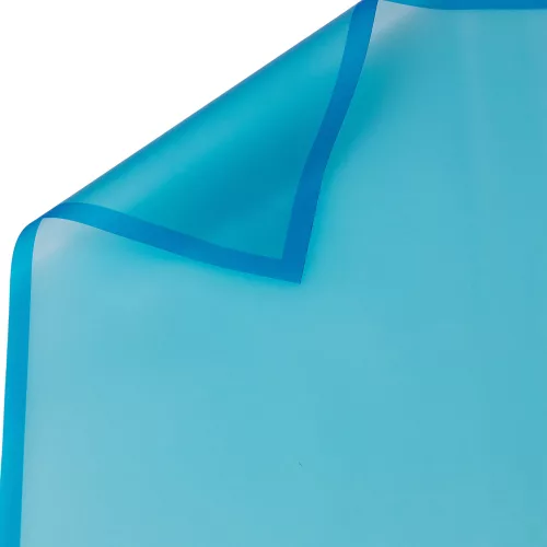 Matná fólia hárok s rámom, mierne priesvitná 57 x 57cm, 20ks. - Kráľovská modrá