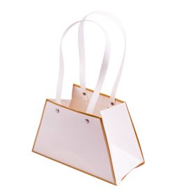 10ks. Taška na kvety 21(v) x 10(š) x 13(h) cm - Biela