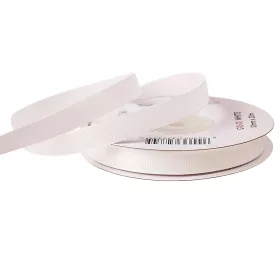 Rypsová stuha 10mm x 20m - Biela