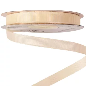 Rypsová stuha 10mm x 20m - Krémová