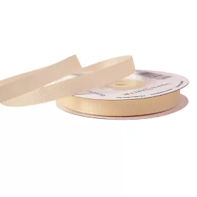 Rypsová stuha 10mm x 20m - Krémová