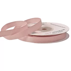 Rypsová stuha 10mm x 20m - Staroružová