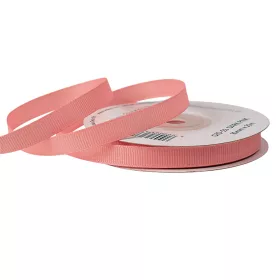 Rypsová stuha 10mm x 20m - Tmavoružová