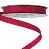 Rypsová stuha 10mm x 20m - Bordová