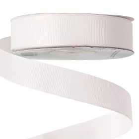 Rypsová stuha 20mm x 20m - Biela