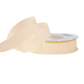 Rypsová stuha 20mm x 20m - Krémová