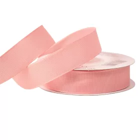Rypsová stuha 20mm x 20m - Tmavoružová