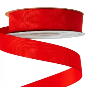 Rypsová stuha 20mm x 20m - Červená