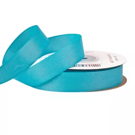 Rypsová stuha 20mm x 20m - Aqua modrá