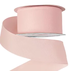 Rypsová stuha 38mm x 20m - Svetloružová