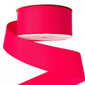 Rypsová stuha 38mm x 20m - Cyklámenová