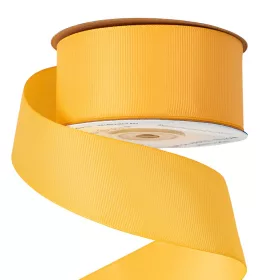 Rypsová stuha 38mm x 20m - Pastelovožltá