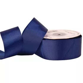 Rypsová stuha 38mm x 20m - Námornícka modrá